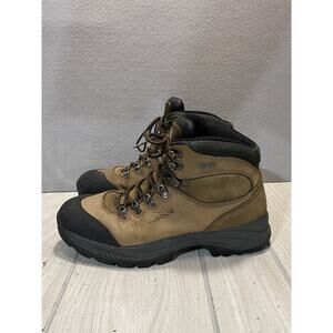 Vasque Gore-Tex Hiking Boots SZ 11 Wasatch GTX Brown 7166 Vibram Nubuck Leather